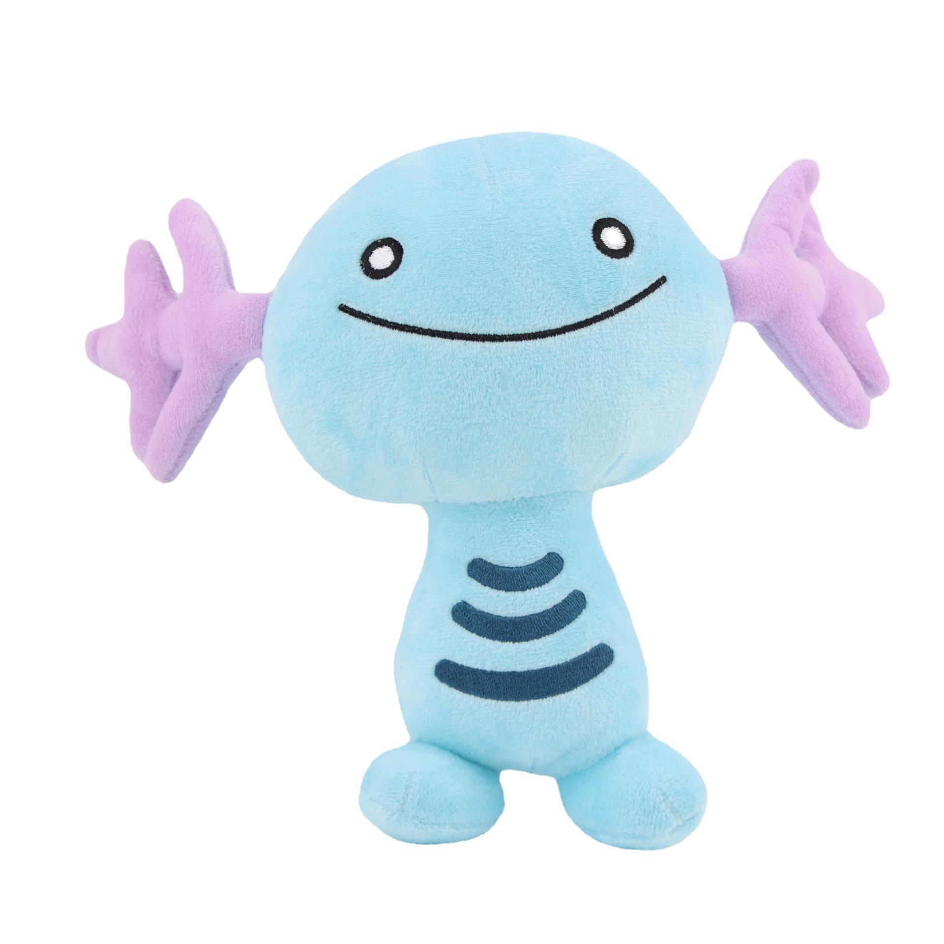 20cm Paldean Wooper Plush Toy Kawaii Wooper Paldean Doll Soft Stuffed Plush Animal Toys Cartoon Game Figure Wooper Toys for Kids
