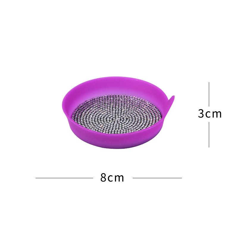 Exclusive Diamond Car Coaster: Non-slip, Heat-Resistant Silicone Cup Holder Pad