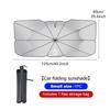 Car Sunshade Umbrella Foldable Front Window UV Protection Summer For Opel Corsa Astra H G J Insignia Vectra Zafira Meriva