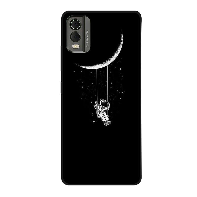 Pentru husă Nokia C32 C 32 Silicon moale Pictată Rezistentă la șocuri Huse spate Pentru Nokia C32 Husă TPU Coques NokiaC32 Desene animate drăguțe