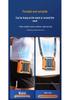 Portable Hanging Neck Waist Fan for Camping and Construction, Long Battery Life, Summer Cooling