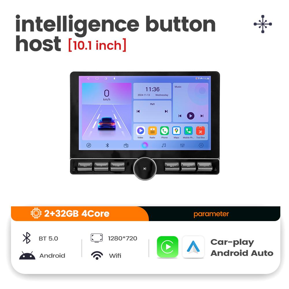 

Navifly 2K QLED Экран 8-ядерный Android Автомагнитола Мультимедийный Видеоплеер Для Универсального Головного Устройства Авторадио Стерео Ресивер GPS BT