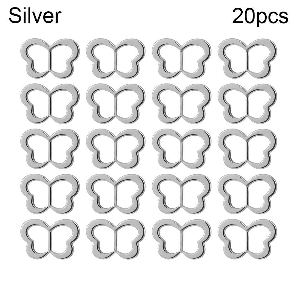 

Мягкие игрушки Бабочка Ремень Пуговицы Кукольные сумки Аксессуары Пряжки для кукол своими руками Пряжка Tri-glide серебряный