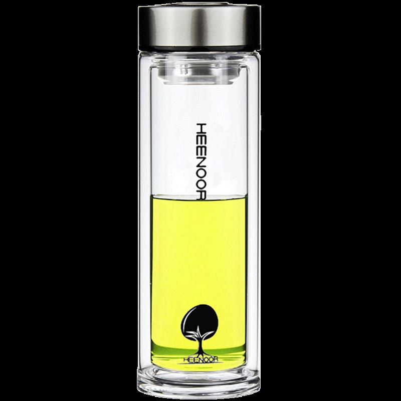 Xinuo Double-Layer Insulated Tea Infuser Glass Cup