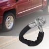 43000lbs Soft Shackle Synthetic Rope with Protective Sleeve Synthetic Soft Shackle Tow Shackle Strap for Off-Road Sailing Trucks