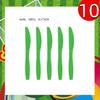 Green Football-themed Birthday Party Tableware Set - Disposable Paper Plates, Cups, Knives, Forks, Spoons and Straws