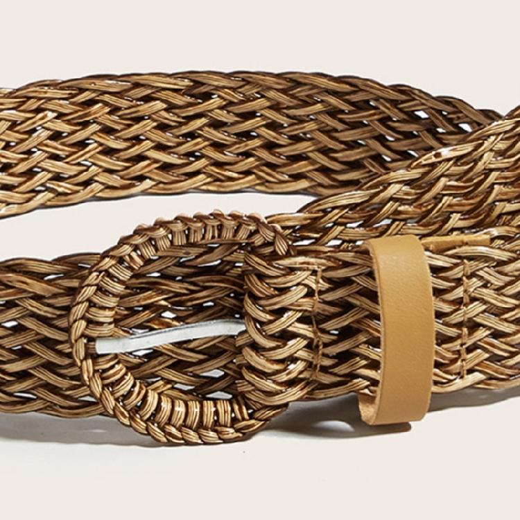Unique Textured Braiding Belt For Casual Outfits And Photoshoots 110CM Length Fit Most Body Types