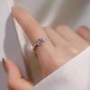 925 Sterling Silver Niche Butterfly Open Ring, Luxury Design for Women