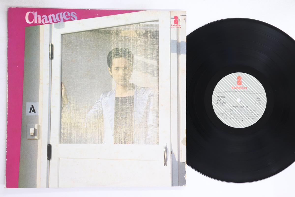 

LP Record HIROSHI SERIZAWA - Changes VIH6019 INVITATION 1978 Japan Japanese Pop/Rock Used