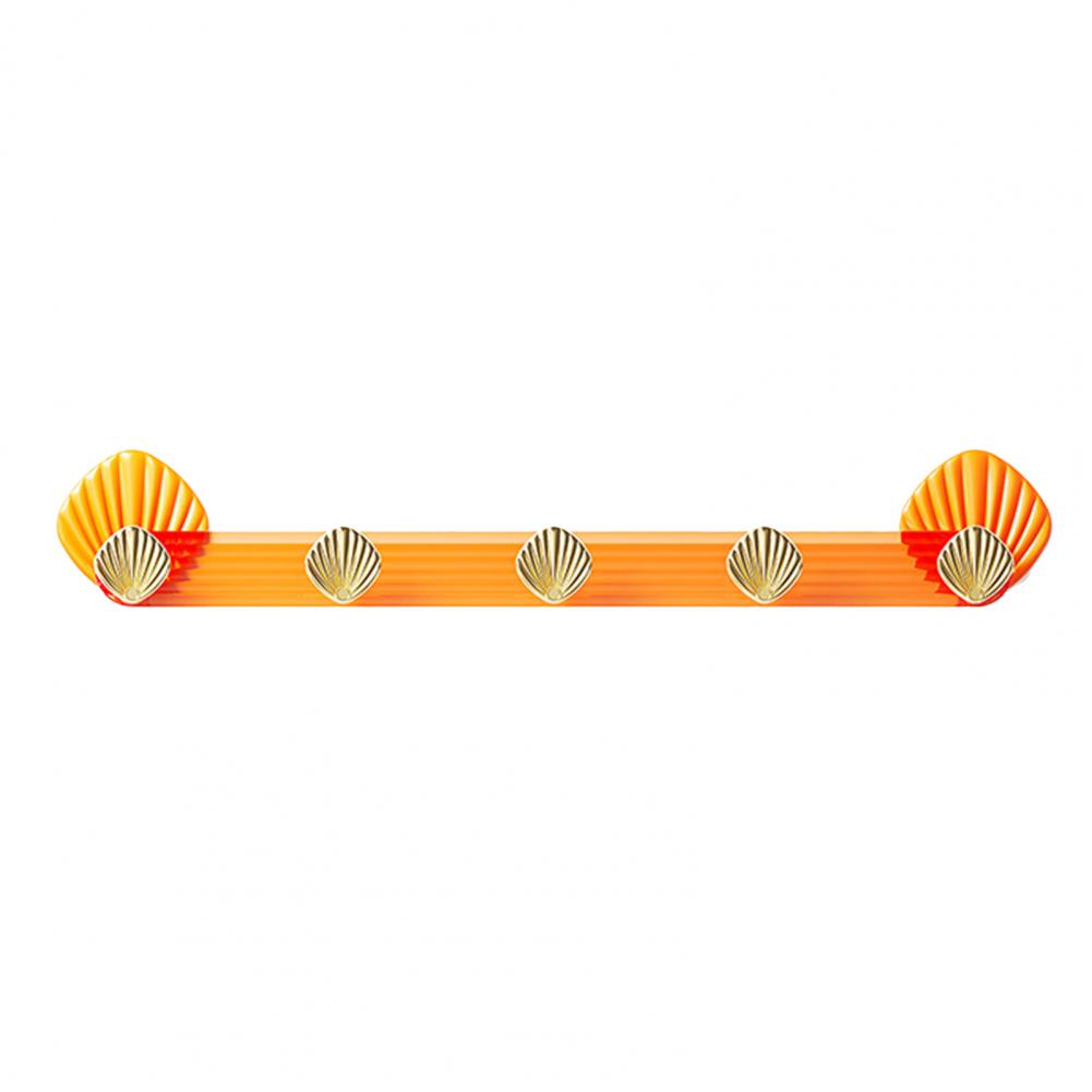 Wall Hook Adhesive Wall Hook Wall Mounted Coat Hooks Shell Design Heavy Duty Adhesive Entryway Hanger Decorative Rust for Towels