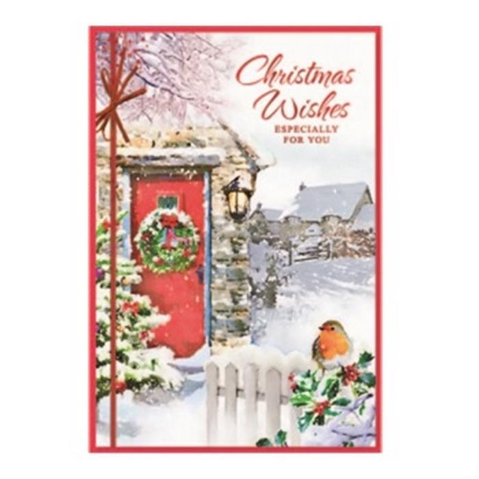Simon Elvin Especially For You Christmas Greetings Card (Pack of 6)