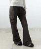 41PRAY Mini Pocket Bootcut Pants / Khaki Brown