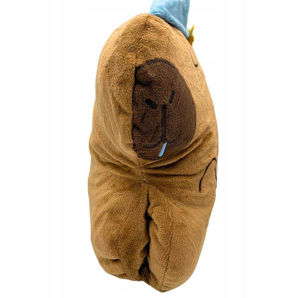 Capybara Sleeping Plush Pillow Cuddly Squish Large Toy