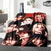 Stray Album Collection Flannel Blanket Super Soft Warm Cozy Blanket for Sofa Bed Office Travel All‑Season Home Decor Gift
