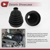 HEROFFIX 1 Set CV Joint Boot Kit for BMW X5 2000-2006 Outer Constant Velocity Joint Boot W/Clamp #31607565316 Black Rubber