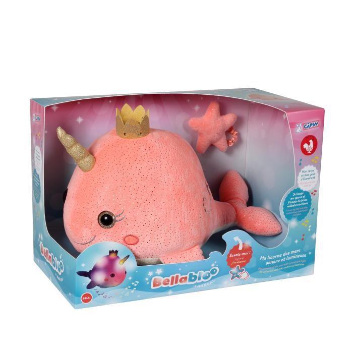 GIPSY - BellaBloo Le Narval musical et lumineux 35 cm