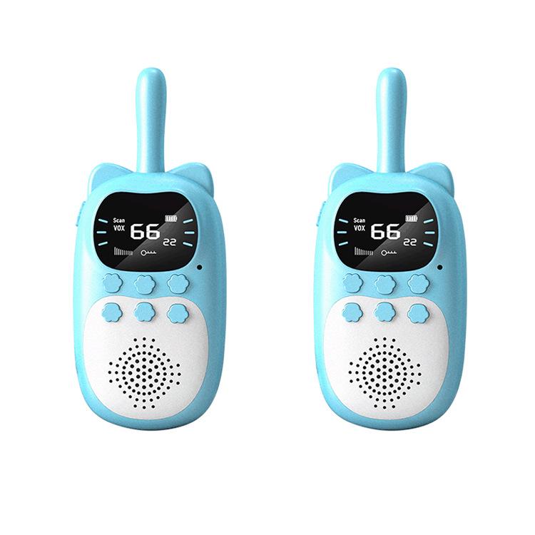 Mini Walkie Talkie Toy for Kids, 3KM Range, USB Charging, Outdoor Play, Parent-Child Interaction, Educational