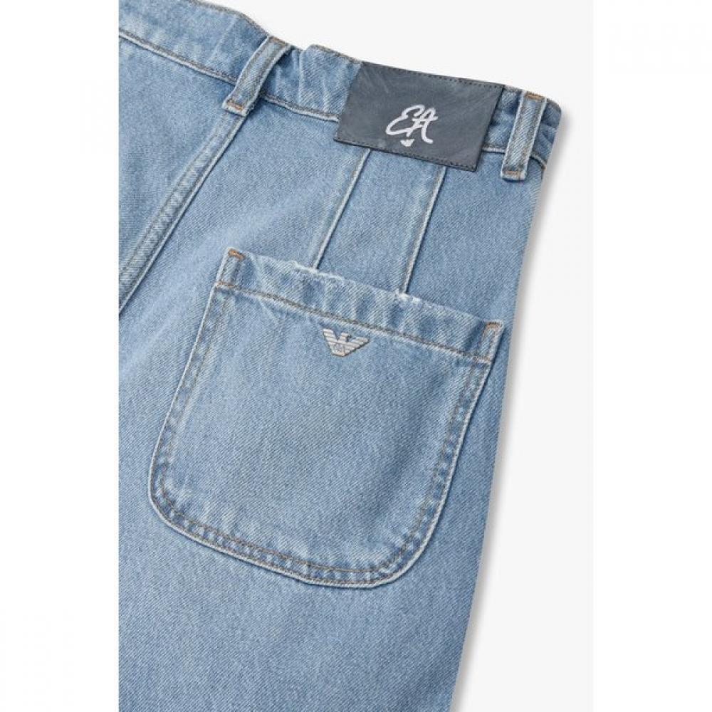 Emporio Armani Women S Denim ShortS High riSe Regular Fit A525106519