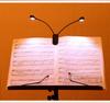 Compact Dual-Use Table & Sheet Music Lamp with Eye Protection for Dorms, Pianos, and Violin Stands