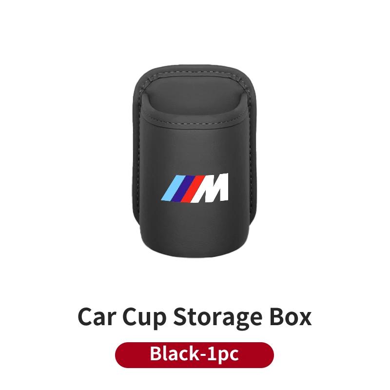 

2025 Hot Leather Car Door Cup Holder Organizer Storage Bin Drink Rack Auto Cup Holder Car Interior Accessories For BMW E46 E90 E