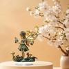 1 Piece Bohemian Fairy Statue/2D Acrylic Desktop Decoration/with Stand, Suitable for Home and Office Fairy Garden Decoration