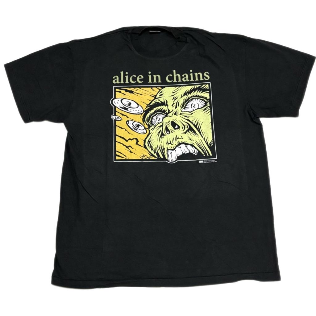 Vintage Alice In Chains 90s Band Grunge Rock Concert Tour RARE XL Shirt REPRINT Unisex T-Shirt