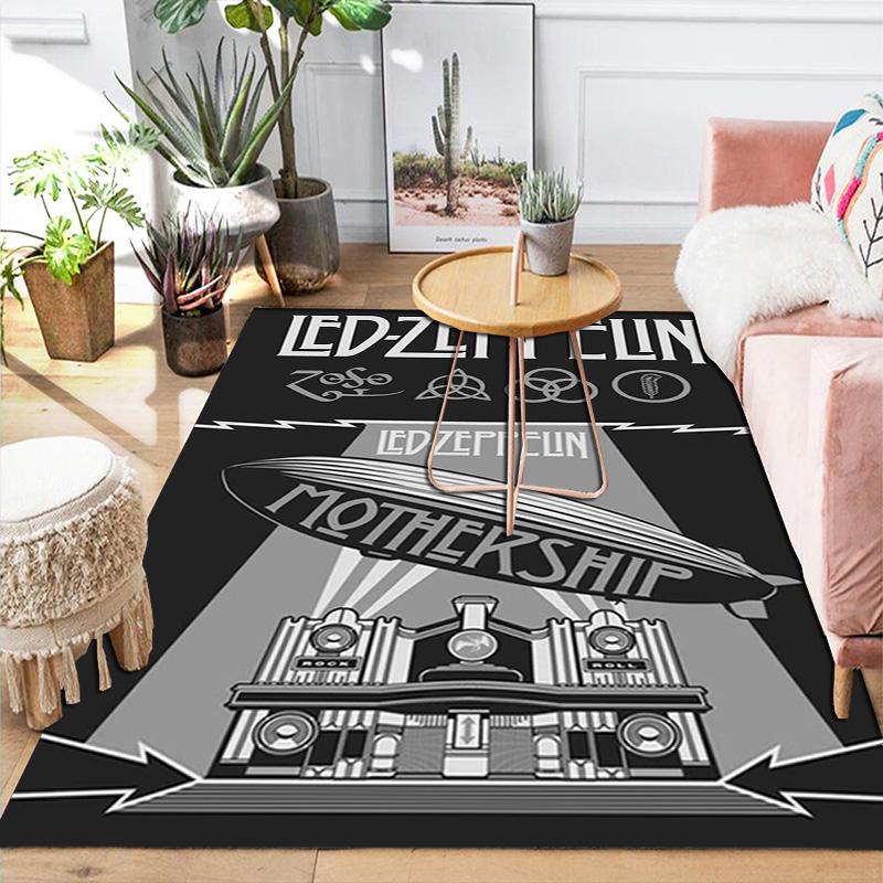 Vintage Zeppelin Rug Floor Mat for Living Room or Bedroom Soft and Comfortable Carpet a Gift for Birthday and Holiday.MFF0918220