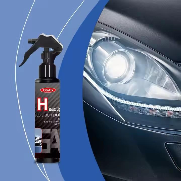 Headlight Restoration Liquid Automobile Headlight Lens Polish Repair Ceramic Kit Liquid Headlight Restore Headlight Restora K2F4