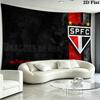 Sao Paulo FC Wall Tapestry Aesthetic Wall Hanging Printed Fabric Blanket Decorative Tapestries for Bedroom Living Room Home Decor