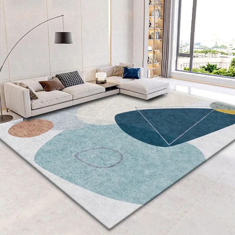 Living Room Light Luxury Carpet Advanced Home Modern Minimalist Nordic Style Sofa Coffee Table Mat Bedside Bedroom Carpet Large Area Rug