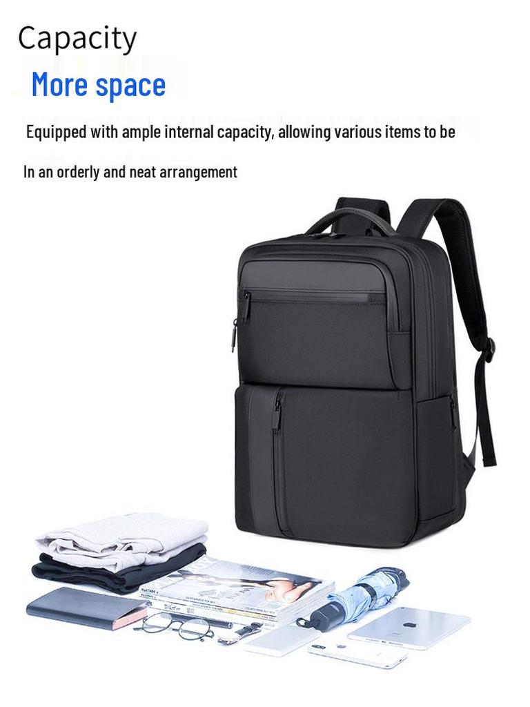 Unisex Water-resistant Travel Laptop Backpack for Business, Outdoor, and School Use