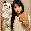 Cartoon Animal Plush Hand Puppet, Movable Mouth Interactive Glove Doll, Kids Early Education Storytelling Soothing Toy Universal Multiple Styles
