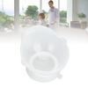 Scoop Bowl with Suction Cup Base Prevent Spills Assist Eating Adaptive Self Feeding Dinnerware for Elderly Patients