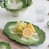 Cabbage Ceramic  Dining Plate Dessert Bowl Soup Bowl Fish Dish Western Style Steak Plates Snack Plate Fruit Dish Salad Bowls