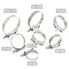 Universal 2.0" 2.25" 2.5" 2.75" 3.0" 3.25" 3.5" 4.0" T-Bolt Exhaust Clamp Intake Turbo Exhaust Intercooler Silicone Coupler