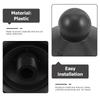 Plastic Parasol Pole Cap Umbrella Top Finial End Cover Outdoor Patio Umbrella Accessories for Repair Reuse