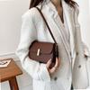 PU Leather Shoulder Bag Saddle Purse Casual Underarm Bag for Women, Underarm Bag Saddle Handbag Purse