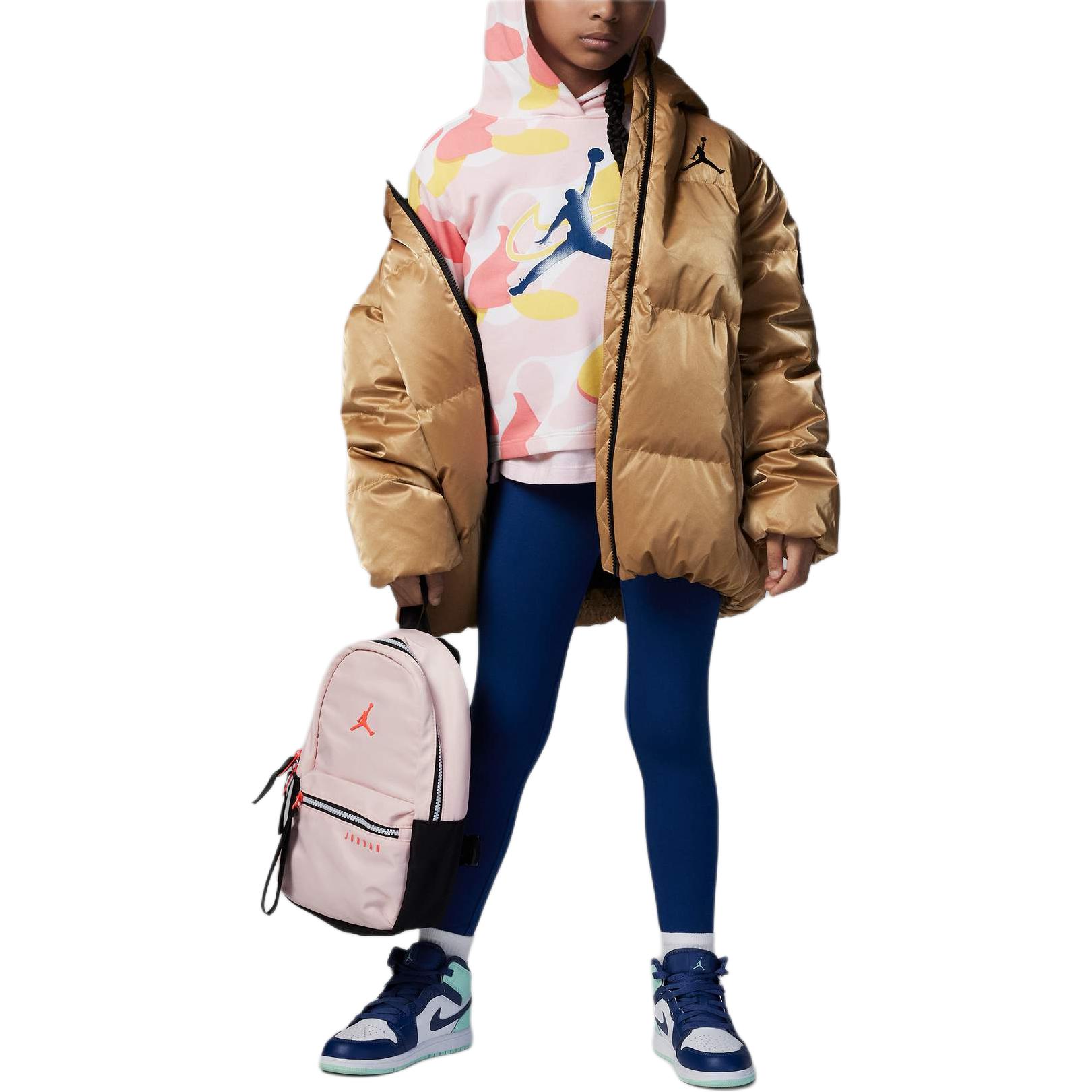 Jordan Kids Casual Sportswear Hooded Moderate FJ6554-442 6X/7