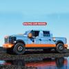 457PCS F-150 Pickup Truck Building Blocks City Freight Truck Connectable Travel Tailer Model Bricks Kids DIY Toys Holiday Gifts