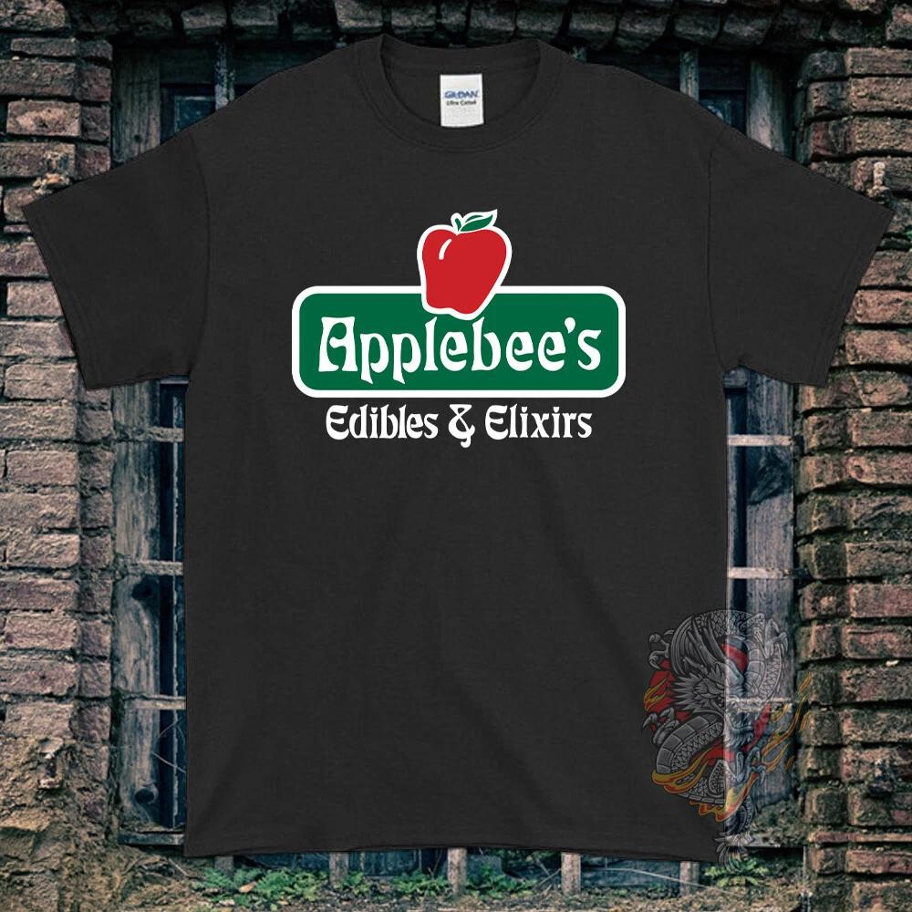 Black/White/Gray/Navy T-Shirt Applebee s Size S to 5XL XXXL
