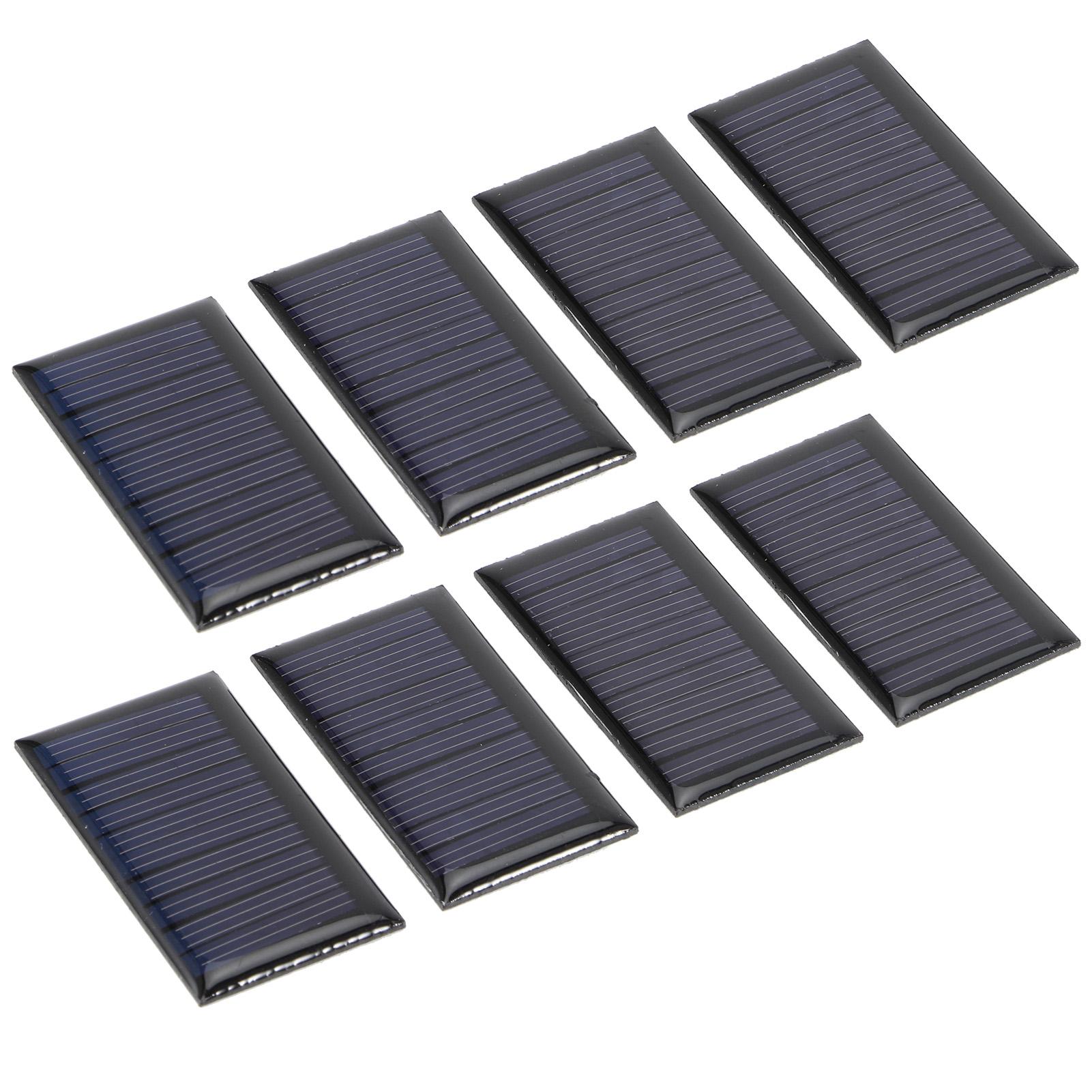 

8PCS 30MA 5V Mini Solar Cells Panels DIY Solar Epoxy Plate Electric Toy Materials Photovoltaic Cells Charger
