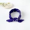 Cotton Paisley Print Bandana Headband Unisex Square Scarf for Outdoor Activities and Daily Wear