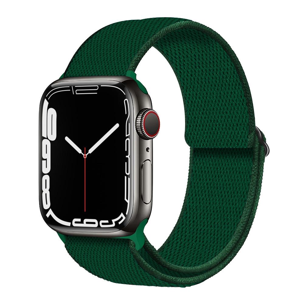 Für Nylon Loop Strap für Apple Watch Band 44mm 40mm 45mm 49mm 41mm 42mm 38mm 44 45 mm Armband iWatch Serie Ultra 8 7 6 5 4 SE Band