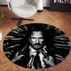 Baba Yaga John Wick (1) Round Office Rug Decorative Floor Rug for Office Bedroom Living Room and Home Space