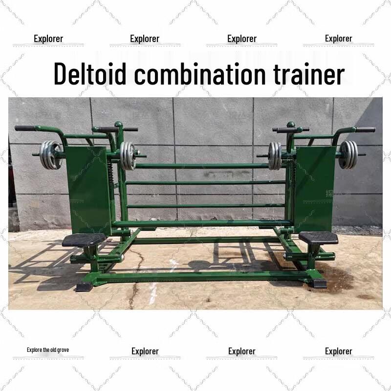 Outdoor Dual-Station Deltoid Training Equipment