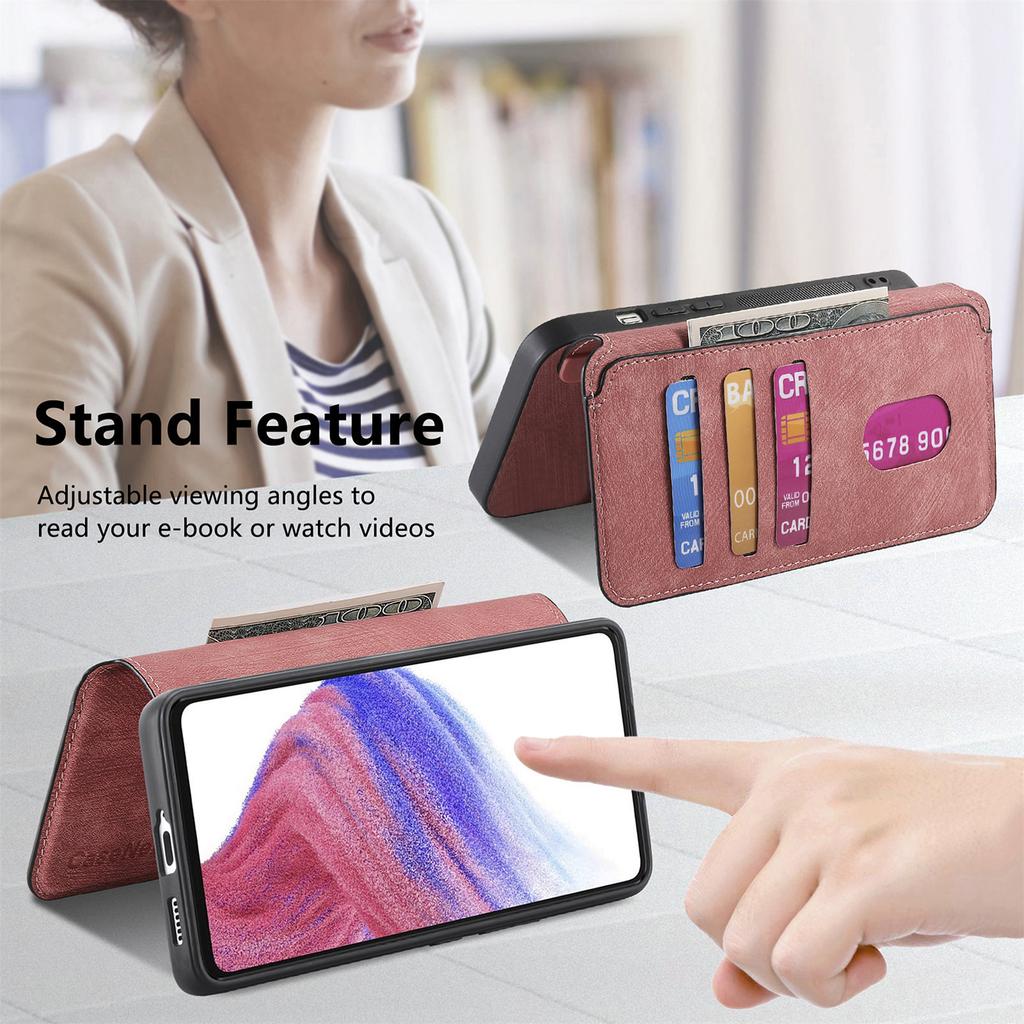 For Motorola Edge 50 Fusion 5G Magnetic Case CASENEO Detachable Leather Phone Wallet Cover