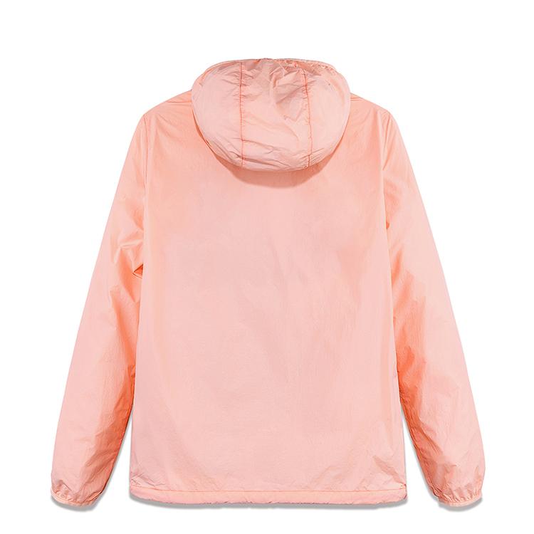 Timberland Outdoor Casual Solid Color Hooded Waterproof Cooling Sun Protection Jacket Women Jackets Tropical-Peach A67HF-ERV