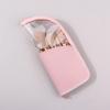 Makeup Brush Case Makeup Brush Holder Travel Waterproof Cosmetic Bag Stand-Up Foldable Makeup Cup With Zipper