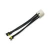 YY Premium-1pc CRIN 4 Pin Fuel Injector Connector Plug Wirng Harness Cable for  Common Rail Injectors Connecting Cables Female