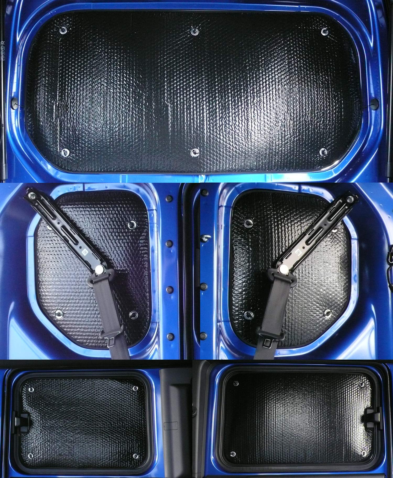 

солнцезащитный козырек для Honda JJ1 JJ2 только заднее боковое окно Заднее и заднее боковое 5 панелей всего 1 комплект Солнцезащитный козырек Сон в машине Сон в машине Кемпинг чёрный